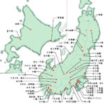 北・東日本の「日本百名橋」橋梁マップ