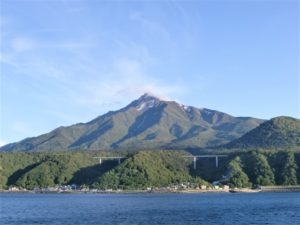 利尻島と利尻富士