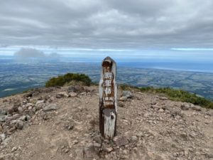 斜里岳山頂
