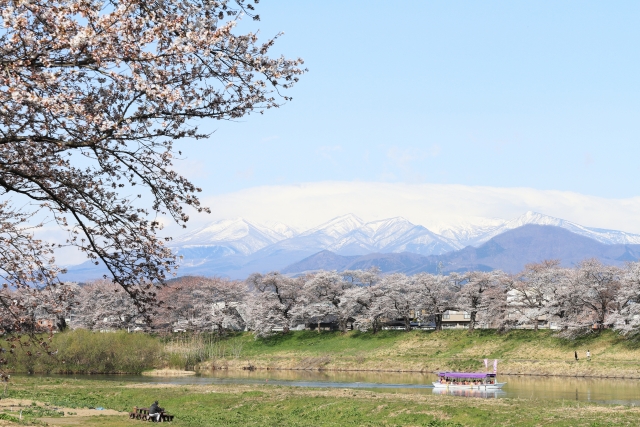 一目千本桜と蔵王山