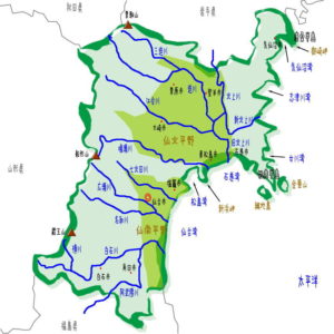 宮城県の地理・地形・地図