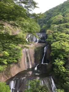 日本三名瀑「袋田の滝」（久慈川支流）