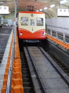 ケーブルカー黒部湖駅