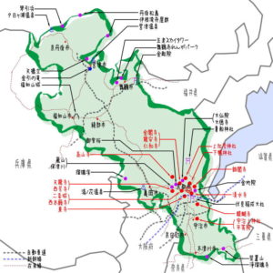 京都府の観光地・名所一覧・地図