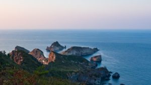 白鳥崎展望台より(島根県・隠岐)