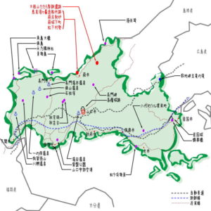 山口県の観光地・名所一覧・地図