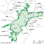 愛媛県の絶景地図