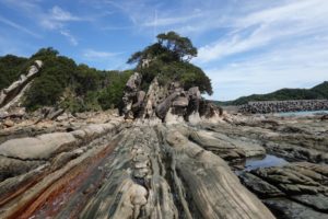 竜串海岸の奇岩群(土佐清水市)