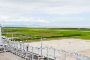 佐賀平野（佐賀空港より）