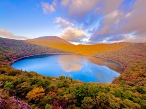 霧島連山　大浪池