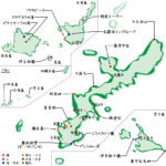 沖縄県の絶景地図