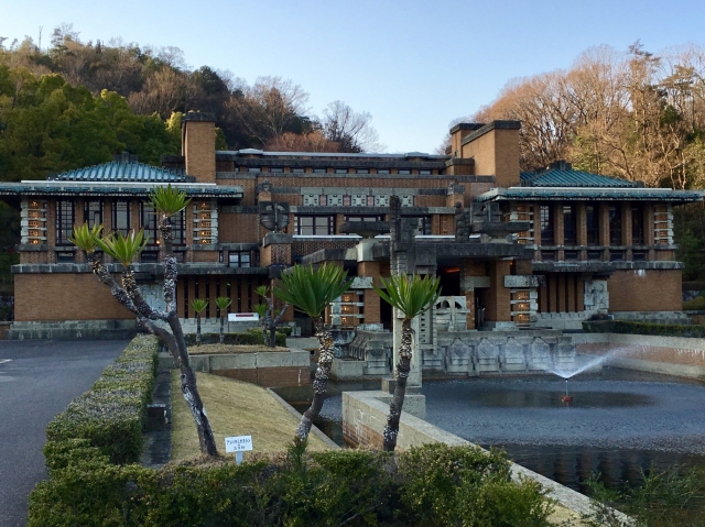 旧帝国ホテル中央玄関(愛知県犬山市「博物館明治村」)