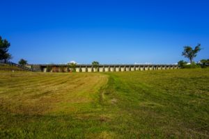大河津分水路の旧洗堰